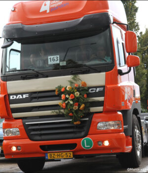 Truckersconvooi Boxmeer 2011