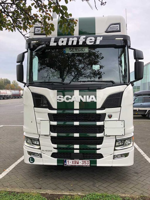 Scania R450 Wauters / Lanfer Belgie