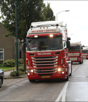 Truckersconvooi Boxmeer 2011