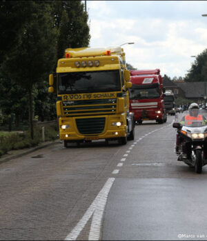 Truckersconvooi Boxmeer 2011