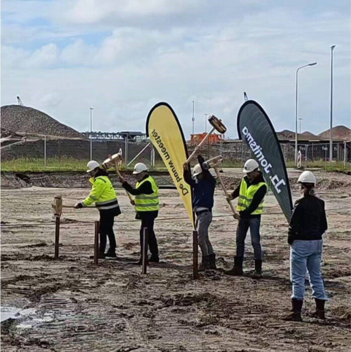 Eerste paal geslagen SFP Harlingen