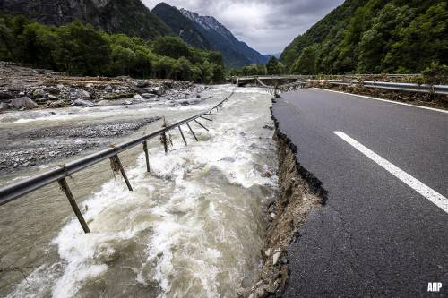 noodweer Zwitserland