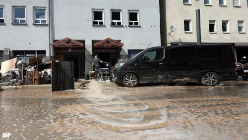 schade watersnood Duitsland