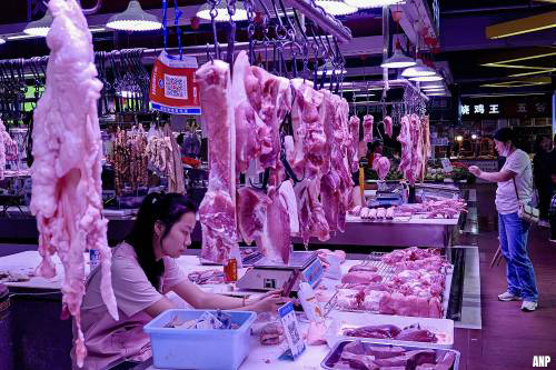 vleesmarkt in Wuhan