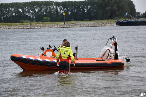 zoektocht drenkelingen in Maas