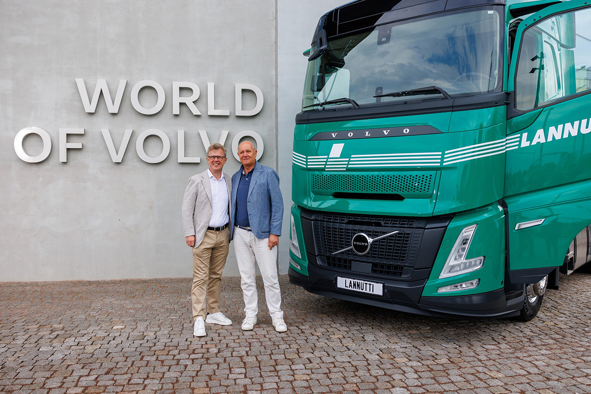 Large order of 1,500 Volvo FH Aero trucks for Italian transport company Lannutti