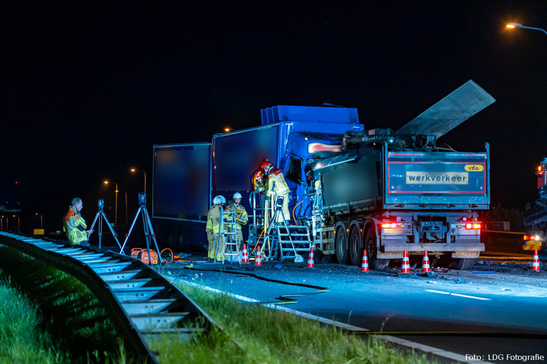 Ongeval A6 lelystad