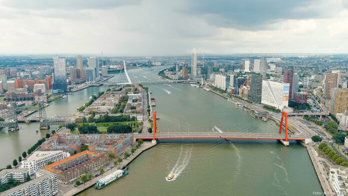 Erasmusbrug Nieuwe Maas Rotterdam