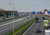 Verkeer A15 bij Rotterdam